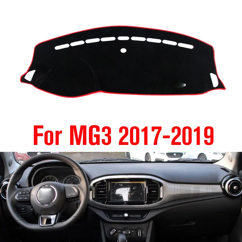 

Car Dashboard Covers Mat For MG3 3sw 2017-2019 Left Hand Driving Dashmat Pad Dash Cover Auto Dashboard Accessories