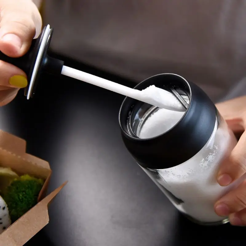 250 мл кухонная банка для специй контейнер соли и перца с ложкой | Дом сад