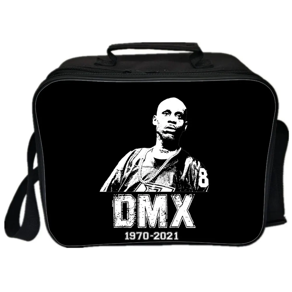 Rapper DMX Backpack Picnic Bag Camping Shoulder Bag Handbags Portable Insulated Canvas Picnic Lunch Bags For Women