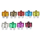 10 шт., автомобильный предохранитель среднего размера 57, 510152025303540A