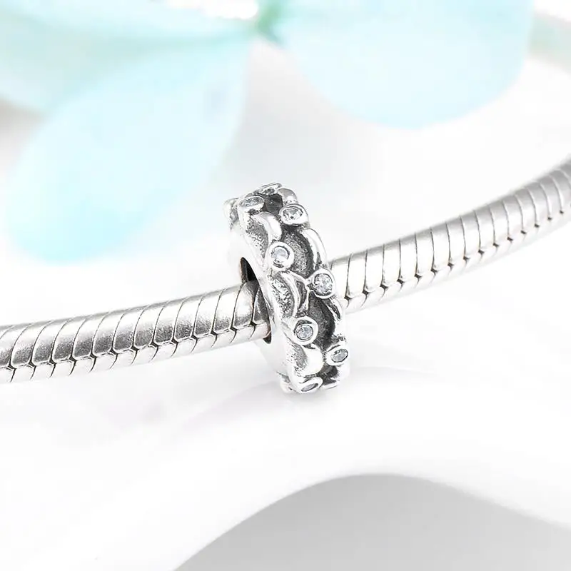 Подходит к оригиналу Pandora браслет шарма бусины diy ювелирных изделий 925 пробы