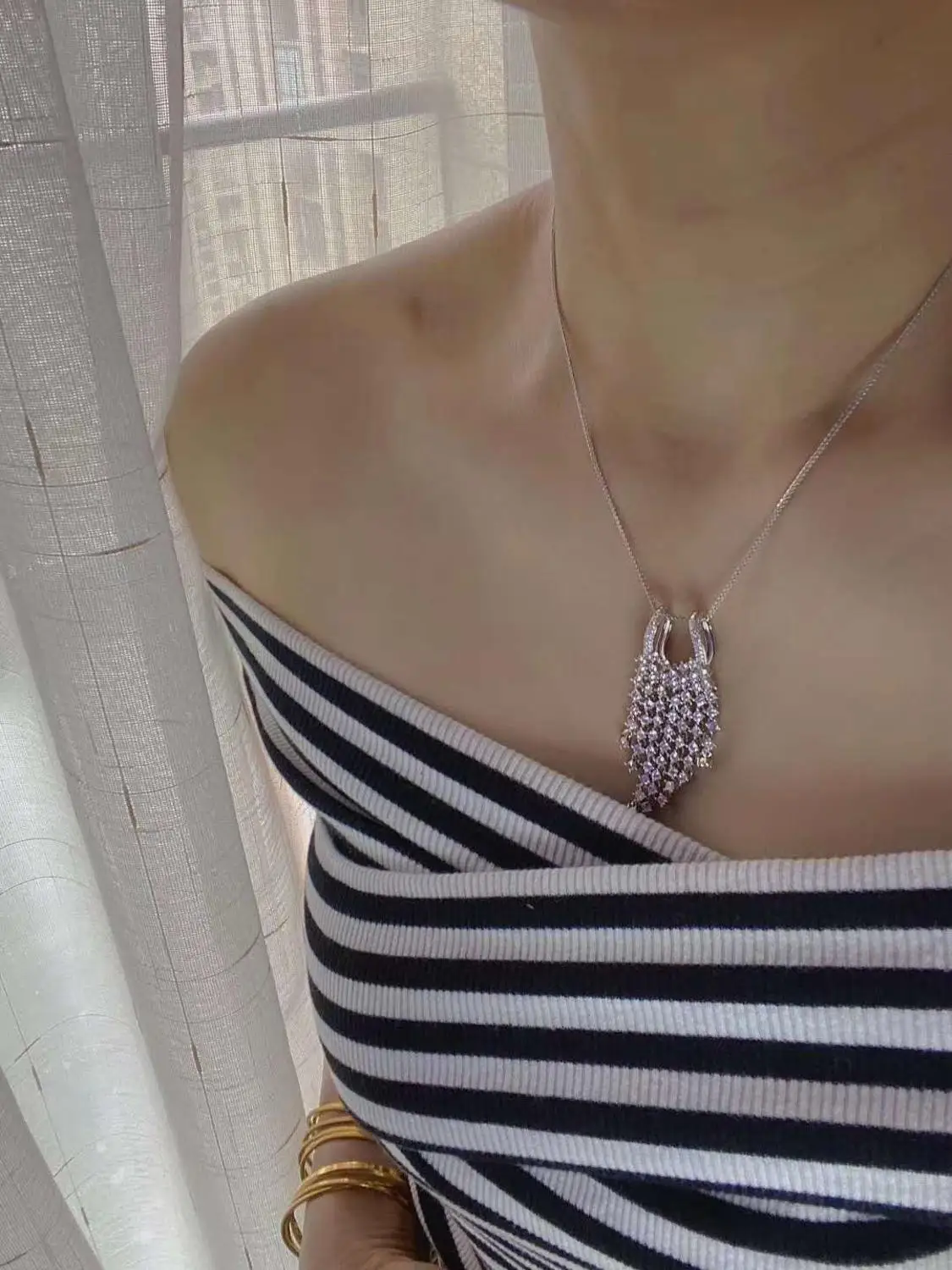 2020 хит продаж женские ожерелья-чокер ювелирные изделия подвеска с кисточкой бусы