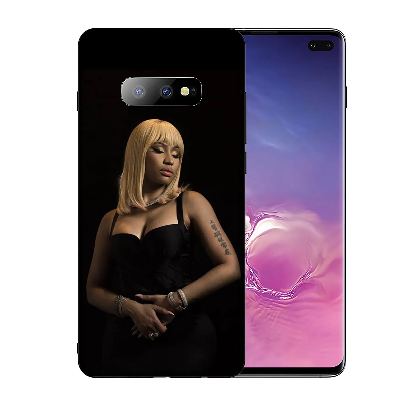 Силиконовый чехол для телефона IYICAO Nicki Minaj из мягкого ТПУ Samsung Galaxy S20 Ultra S10 Lite S9 S8 Plus