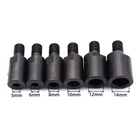 1 комплект 5-14 мм М10 втулка лезвие пилы Соединительный вал для соединения лезвия пилы соединительные соединения муфта патрон адаптер угловой шлифовальный инструмент