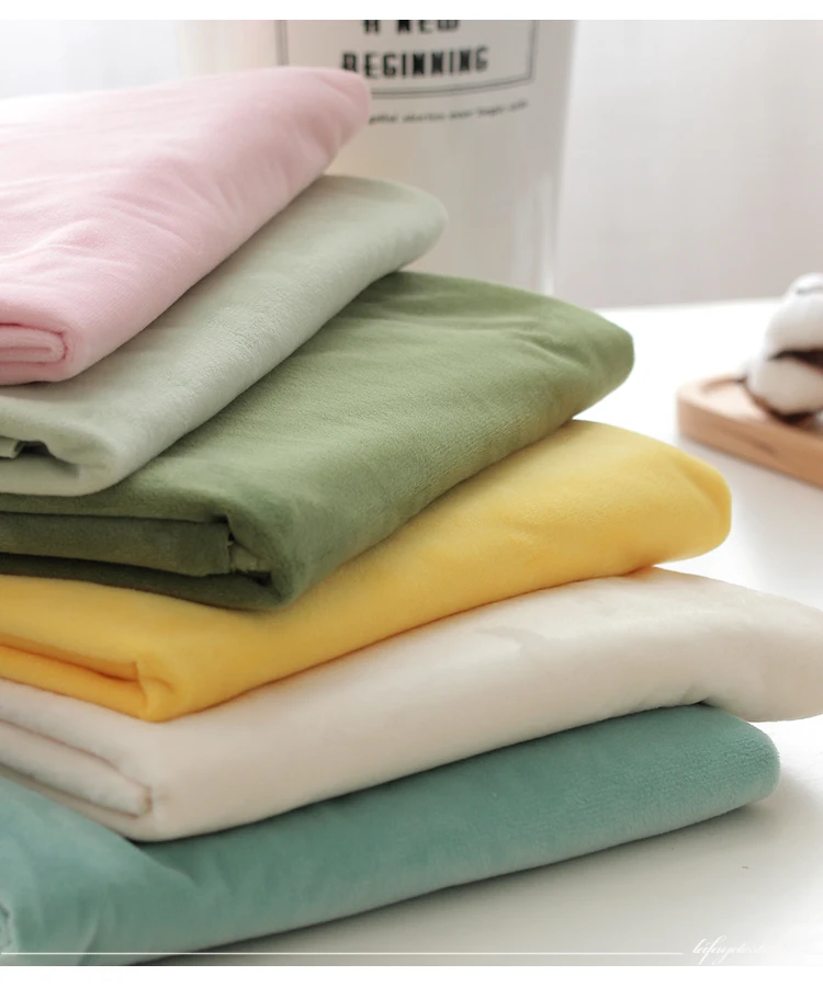 

ZXIIXZ Polar Fleece Soft Fabric Short Plush Coral Fleece Handmade DIY Toy Fabric Photo Background Embroidery Sewing Accessories