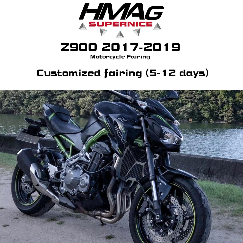 

Новый комплект обтекателя мотоцикла для Kawasaki Z900 2017-2019 Z 900 17 18 19 впрыска обтекателя мотоцикла бодиборд