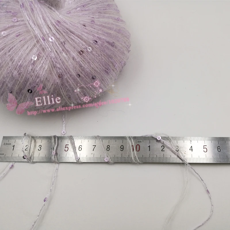 5 шариков * 50 г блестящая шерстяная пряжа для вязания крючком ручная нить шарф