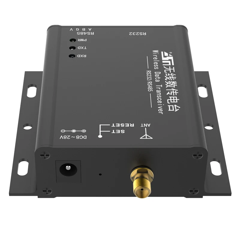 

170MHz data rf module SI4463 with RS232 RS485 for wireless application 20dbm Modbus 2.5km communication data transmission unit