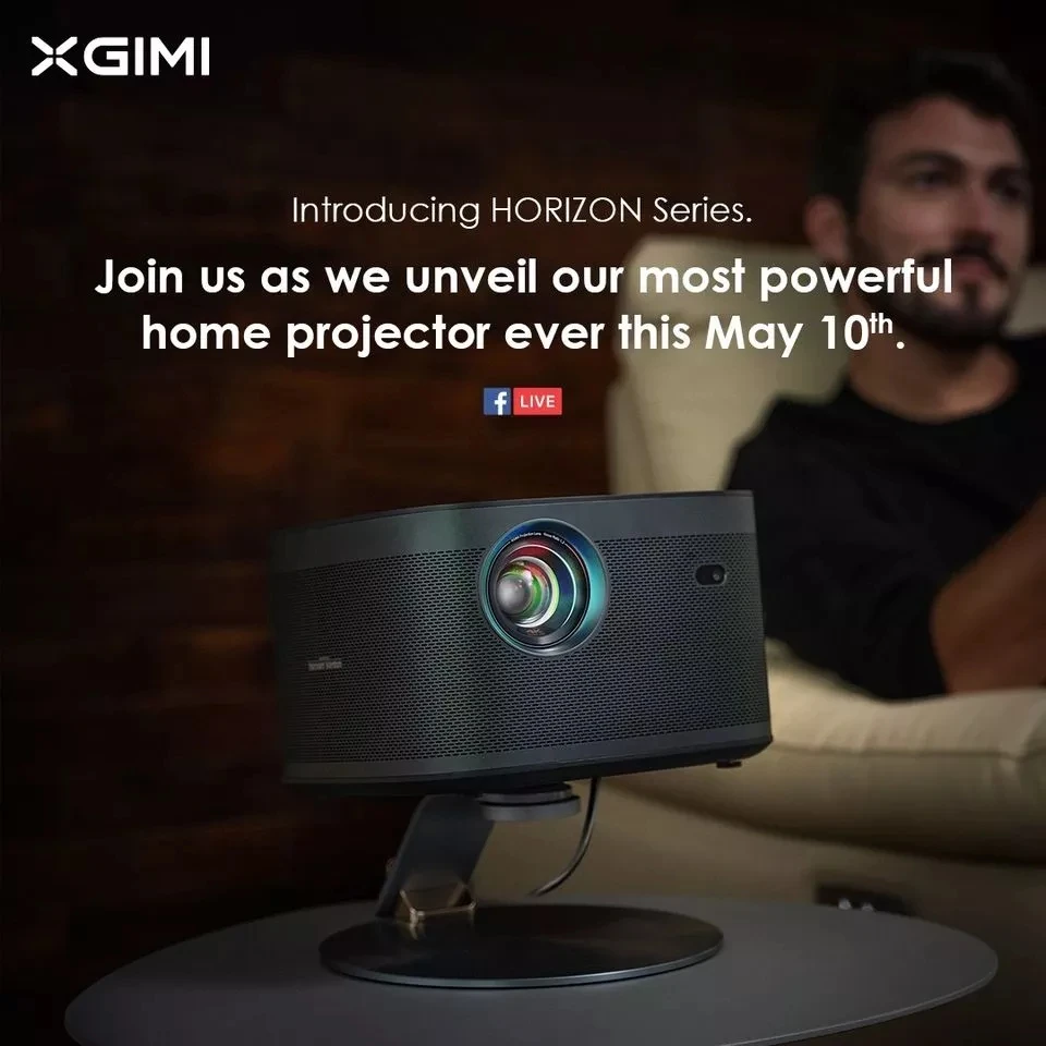 XGIMI HORIZON Pro 4K UHD проектор Screenles ТВ 1080P DLP 3D видео глобальная версия Android 10 0 домашний
