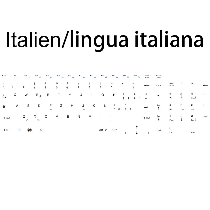 Italian Black 2,4G перезаряжаемая беспроводная клавиатура и мышь, тонкая клавиатура, мышь, комбинированный набор для ноутбука, ноутбука Mac, настольного ПК, телевизора, офиса, поставки - Цвет: Italian Black