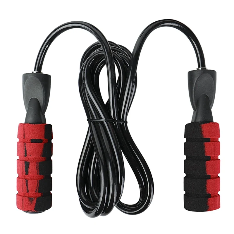

Outdoor Skipping Jump Ropes Tangle-Free With Ball Bearings Rapid Speed Jump Rope Cable And 6 Memory Foam Handles Ideal New