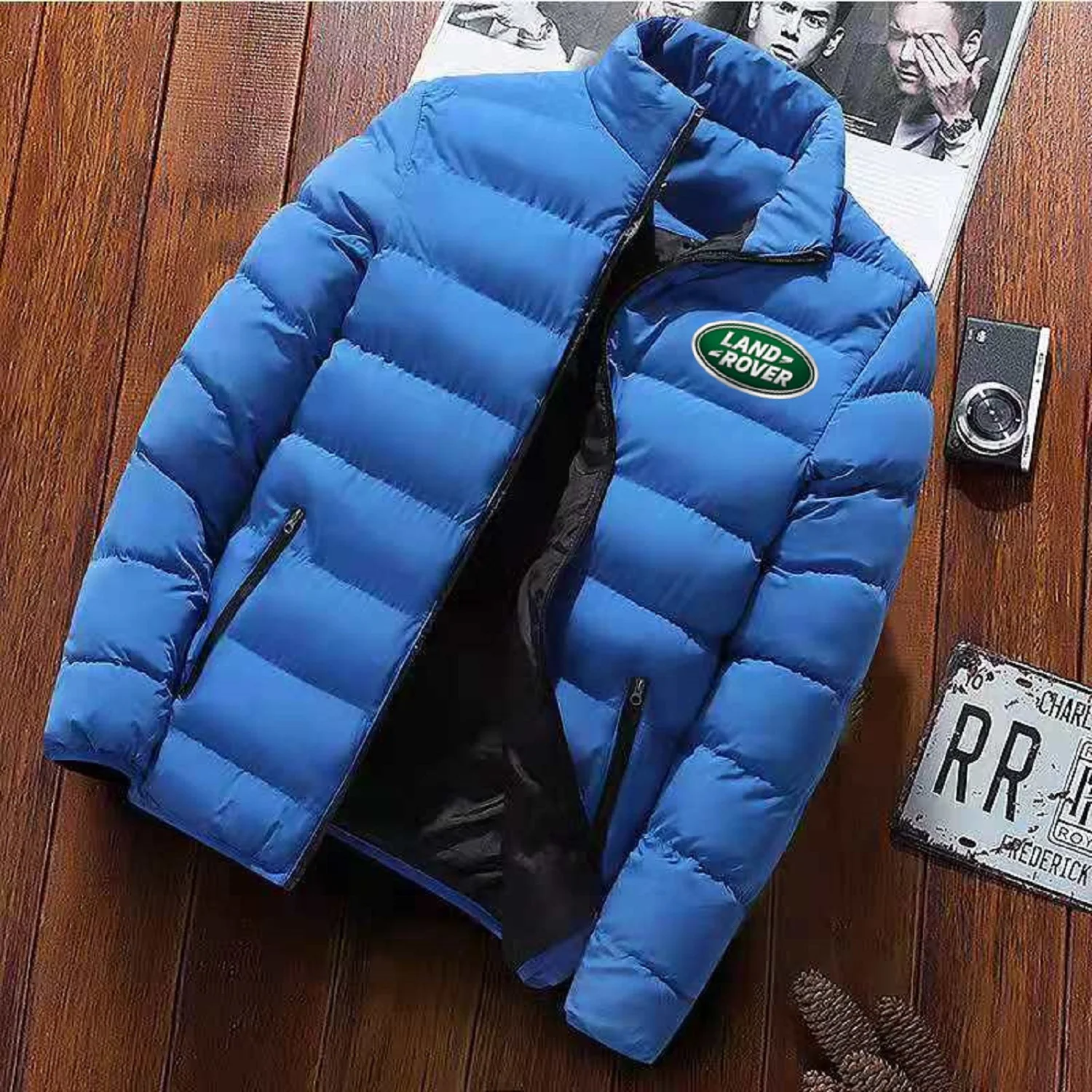 

Men's winter jacket cotton jacket long sleeve baseball jacket windbreaker zipper windbreaker lining plush jacket men's coat
