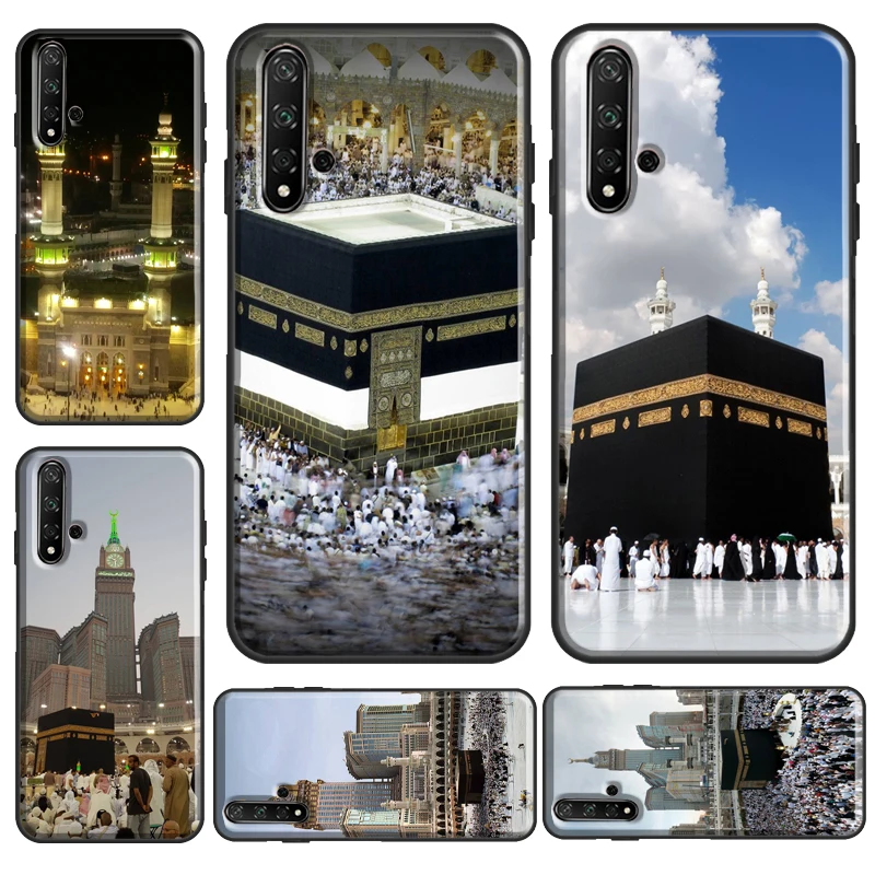 Чехол со Священной мечетью для Huawei Y6 Y7 Y9 2019 Nova 5T, чехол для Honor 50 20 10 9 Lite 10i 8X 9X