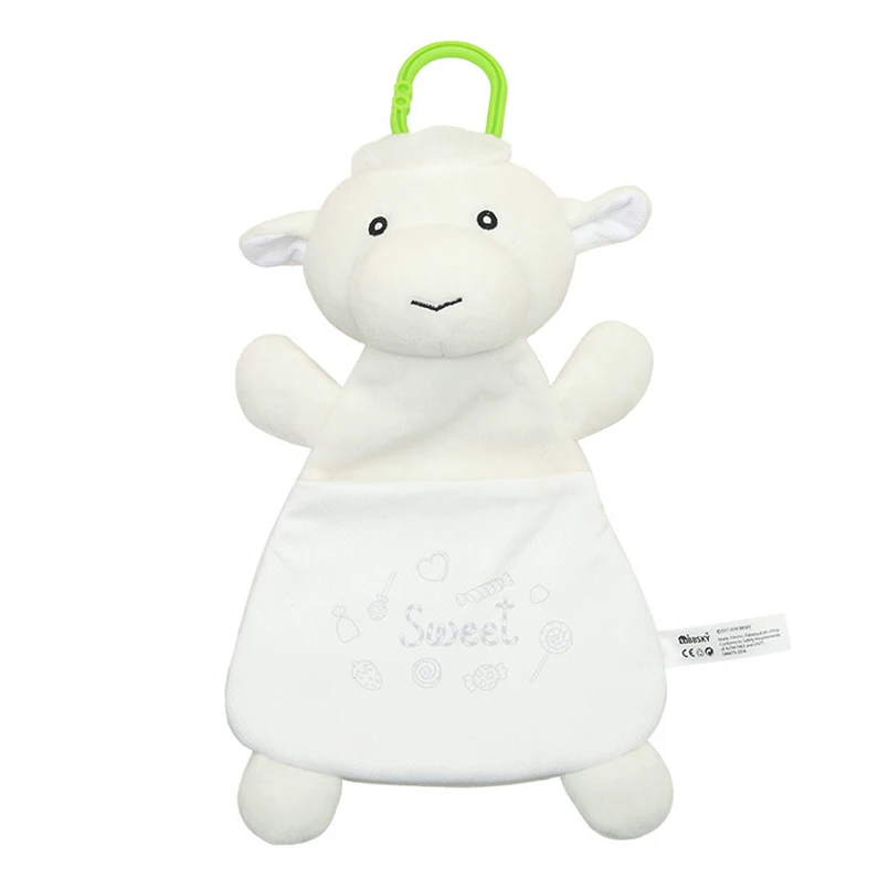 

Baby Toys Anime Elephant Sheep Baby Rattles Toys Bed Bell Plush Toys Cute Storage Candy bag Baby Rattles Toys For 0-12 Months