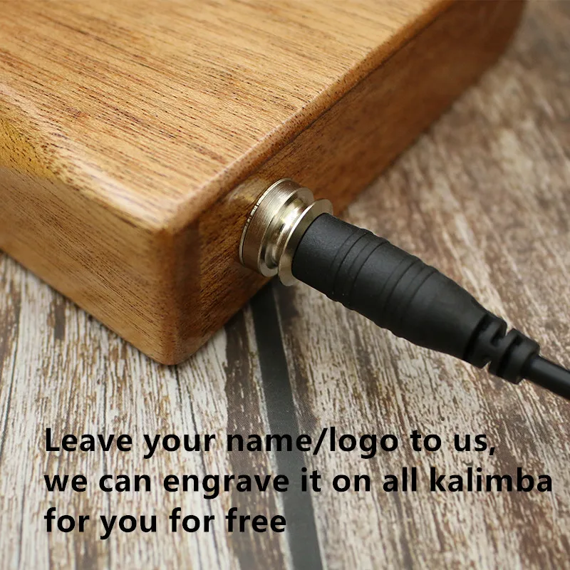17 клавишный калимба африканская сосна из красного дерева пальцевое пианино