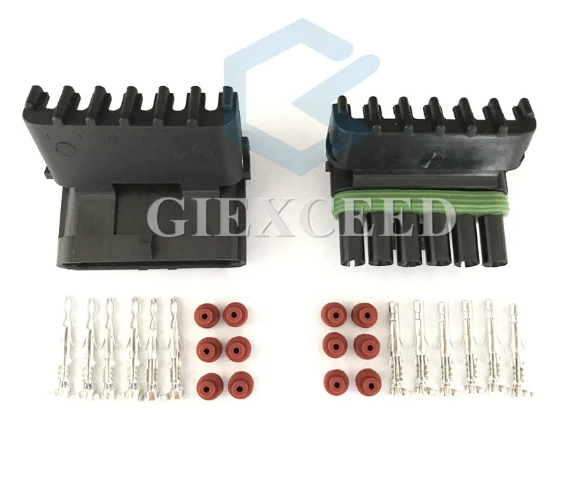 6 Pin 12015799 12010975 Авто педаль акселератора разъем для Delphi Электрический