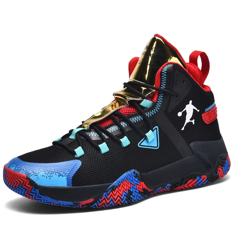 

Мужские баскетбольные кроссовки, новинка 2021, брендовые баскетбольные кроссовки для мужчин и женщин, Мужские дышащие Нескользящие ретро кро...