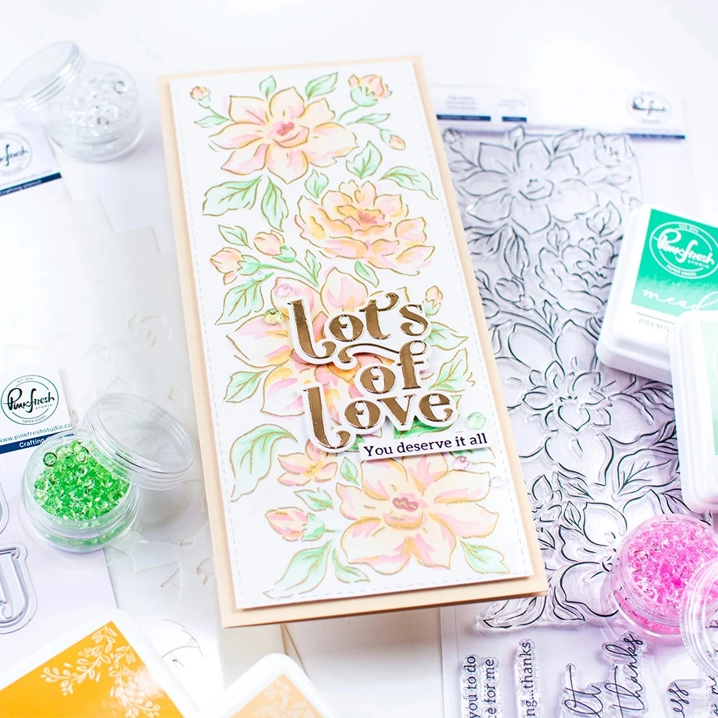 

Lots Of Love Letter Metal Cutting Dies And Stencil For Scrapbooking DIY Paper Card Gift Embossing Decoration Album Craft Die Cut