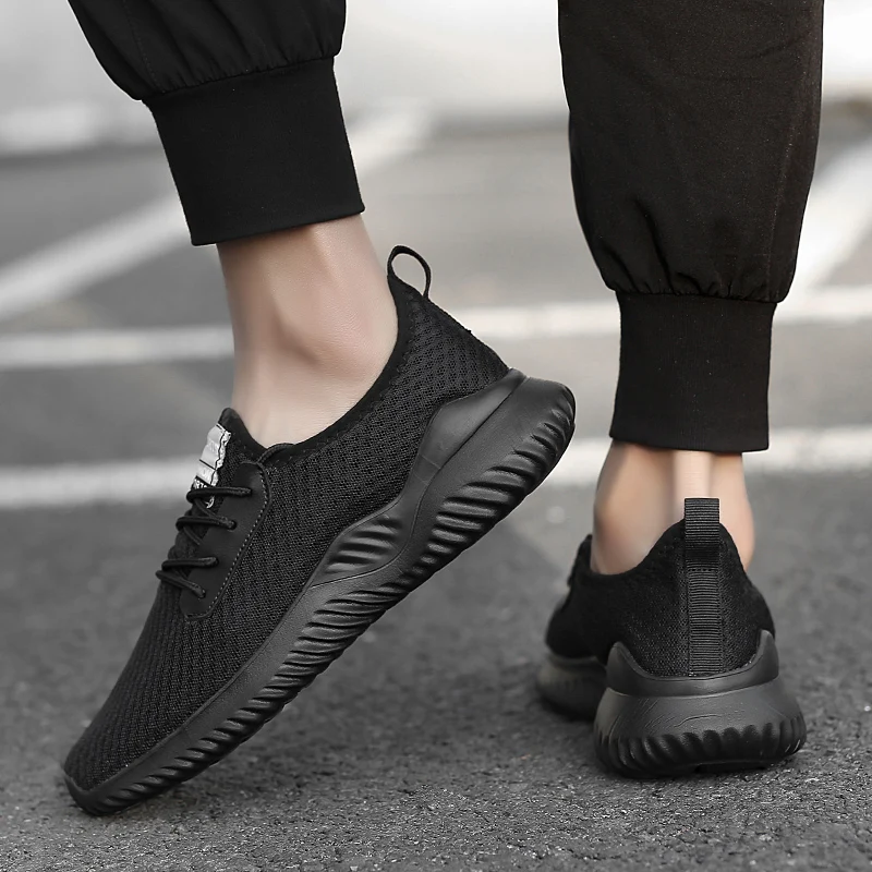 Мужские кроссовки новинка 2020 дышащая обувь для бега с одной сеткой молодежная