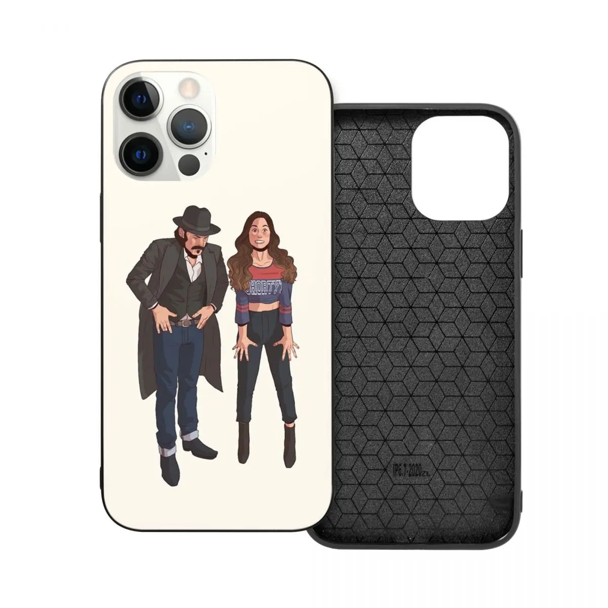 

The Pose PC Glass TPU Phone Case for iPhone 12 11 Xs Xr X Pro Max Mini 7 8 Se2 Plus 6 6S