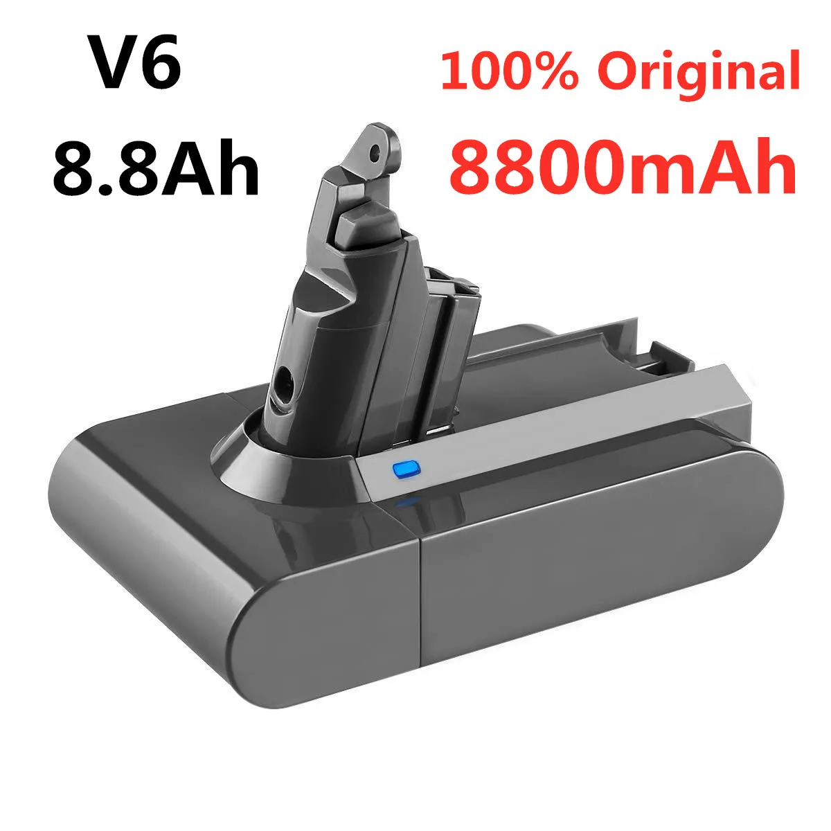 

Литий-ионный аккумулятор, 8800 мАч, 21,6 в, для аспиратора Dyson V6, модели DC58, DC59, DC61, DC62, DC74, SV09, SV07, SV03