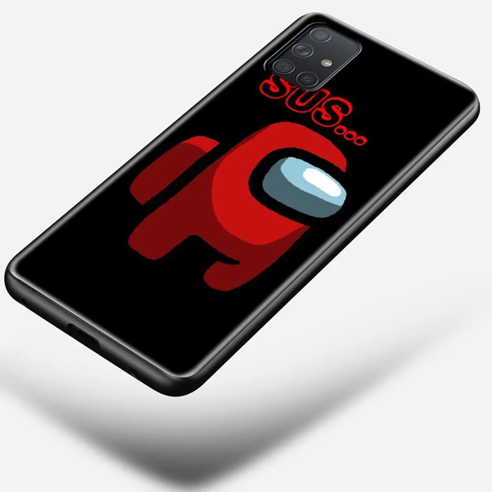 

Game Among US Shockproof Soft Coque For Samsung Galaxy A50 A70 Silicone Shell A10 A10S A20 A30 A40 Phone Case Shell