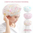 Шапочка для душа Женская, водонепроницаемая, эластичная, 1 шт.