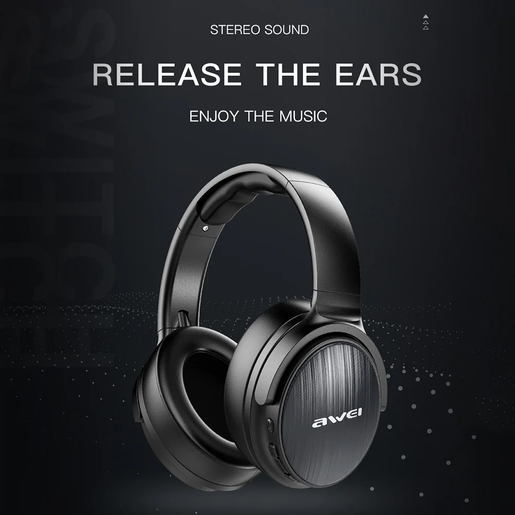 

Awei A780BL Foldable Bluetooth Headphone Over Ear Wireless/Wired Gaming Headset Stereo Dual Channel Sound Gaming Phone Headset