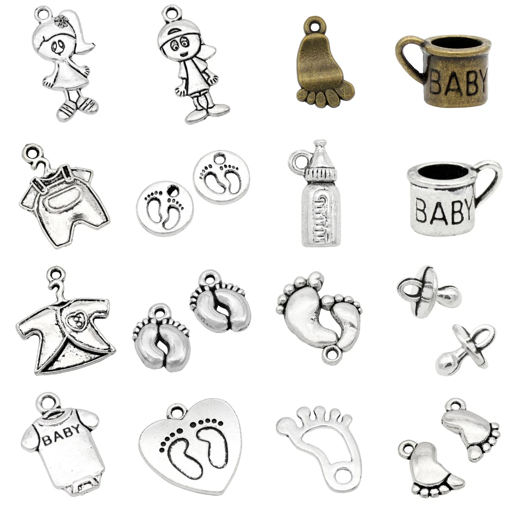 Античная серебряная латунная Золотая подвеска талисман для мальчиков и девочек