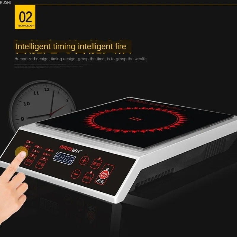 3500 Вт высокомощная индукционная плита высокотемпературная Водонепроницаемая