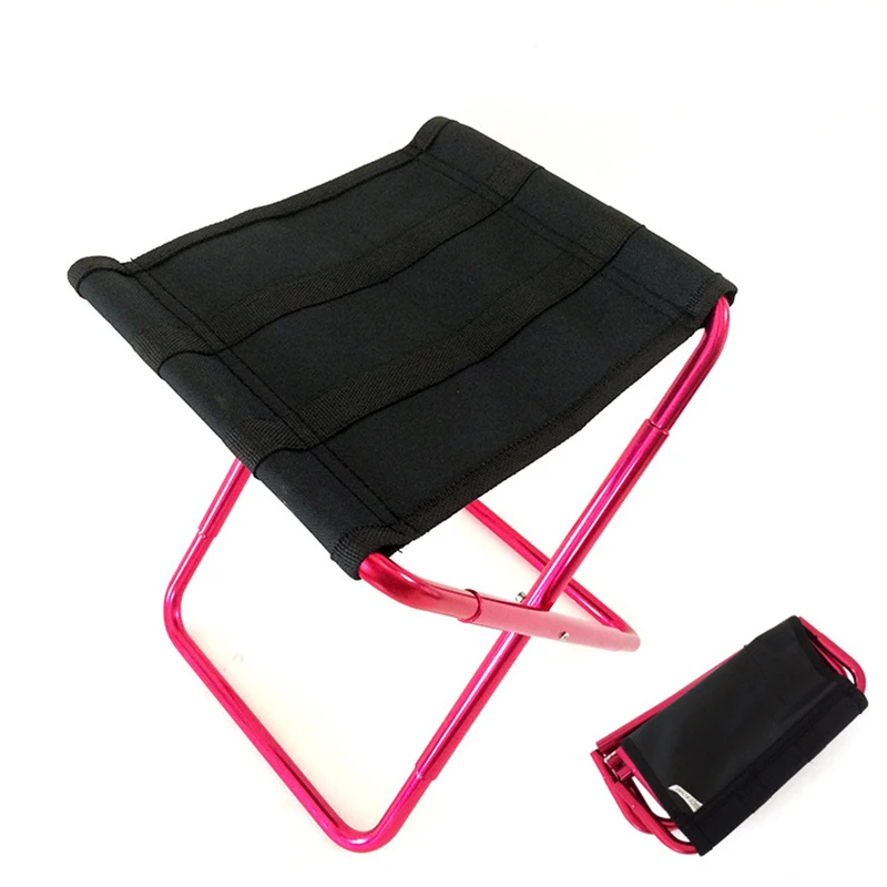 Складное алюминиевое кресло ультрасветильник портативный стул для рыбалки и