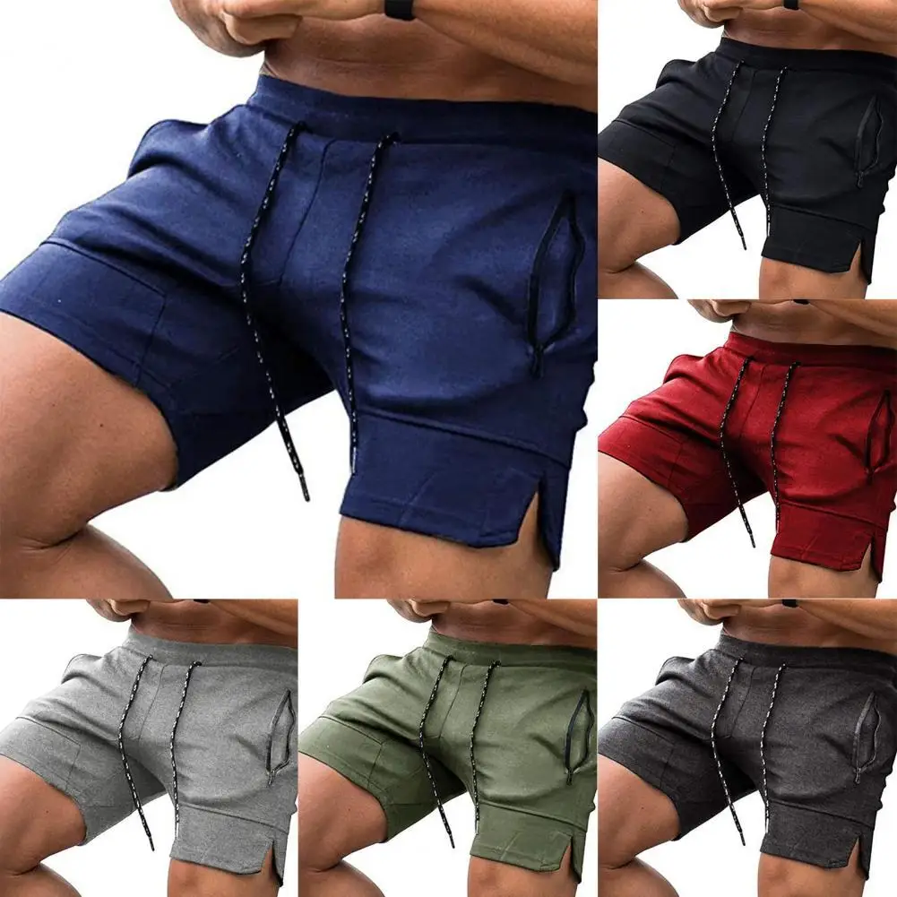 

Mens Running Casual Mesh Bodybuilding Fashion Workout Gym Shorts Zipper Pockets Drawstring Closure Men Sport Shorts for Jogging