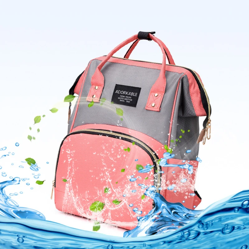 

Snailhouse Large Capacity Diaper Bag Outdoor Baby Bag Multifunctional Mummy Maternity Waterproof Handbag Mom Travel Nappy Bag