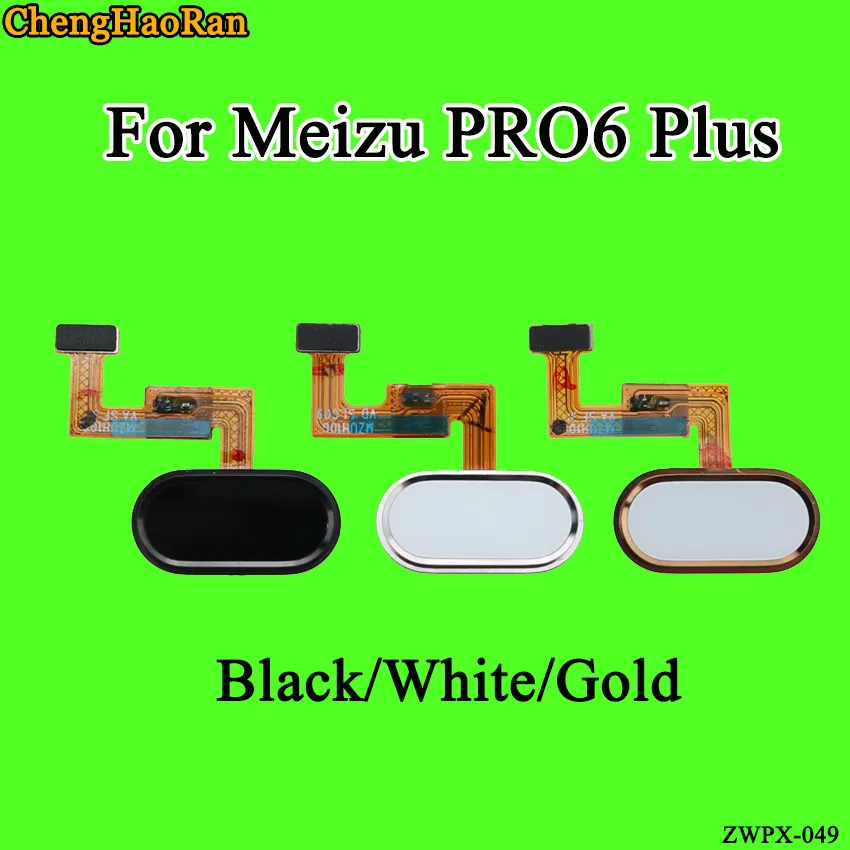 ChengHaoRan 1pcs For Maizu Pro 6 plus Fingerprint scanner Sensor Home Return Key Menu Button Flex Cable Ribbon | Мобильные телефоны