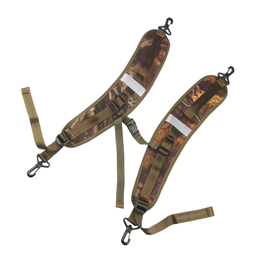 Pair Nylon Padded Shoulder Strap Replacement For Kayak Canoe Dry Bag Camo | Спорт и развлечения