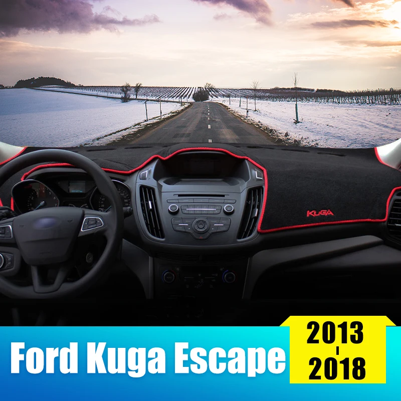 Приборной панели автомобиля Pad инструмент платформы Стол Крышка для Ford Kuga 2 MK2