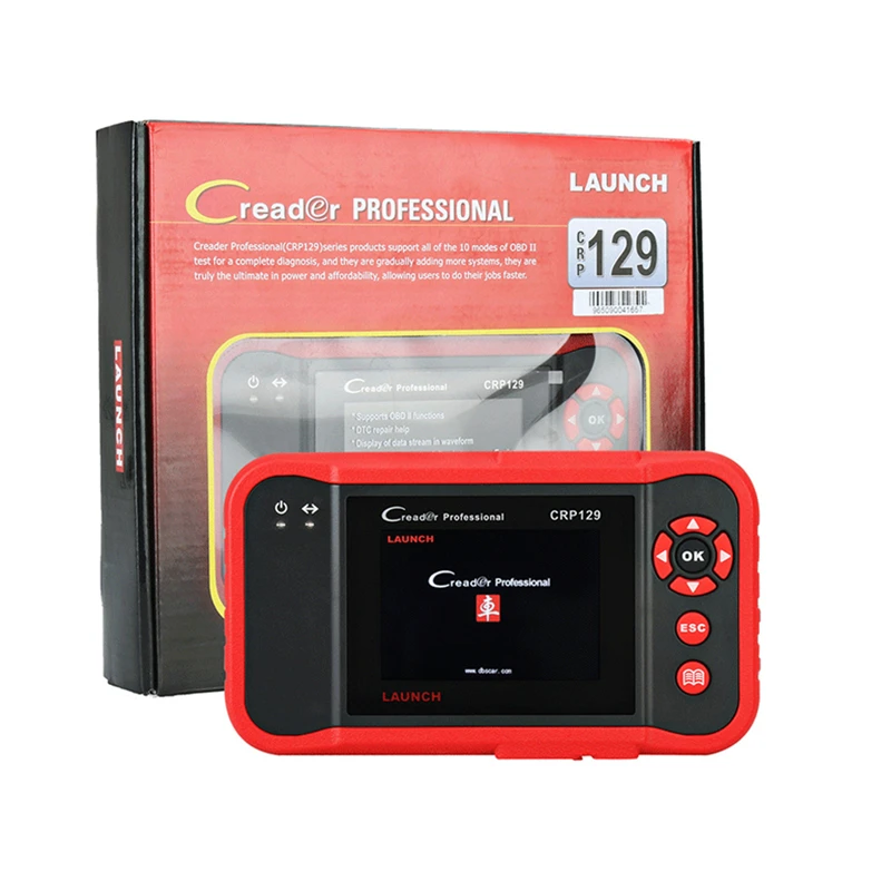 Автомобильный сканер для считывания кода launch X431 Creader CRP129 OBDII/EOBD код ридер