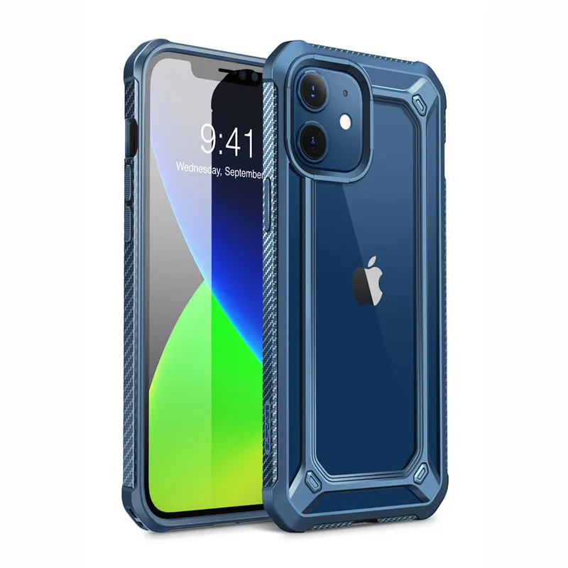 pitaka case Bảo Vệ SUPCASE Cho iPhone 12 Mini 5.4 Inch (2020) UB EXO Series Cao Cấp Lai Bảo Vệ Trong Suốt + Nhựa TPU Ốp Lưng Ốp Lưng phonecase