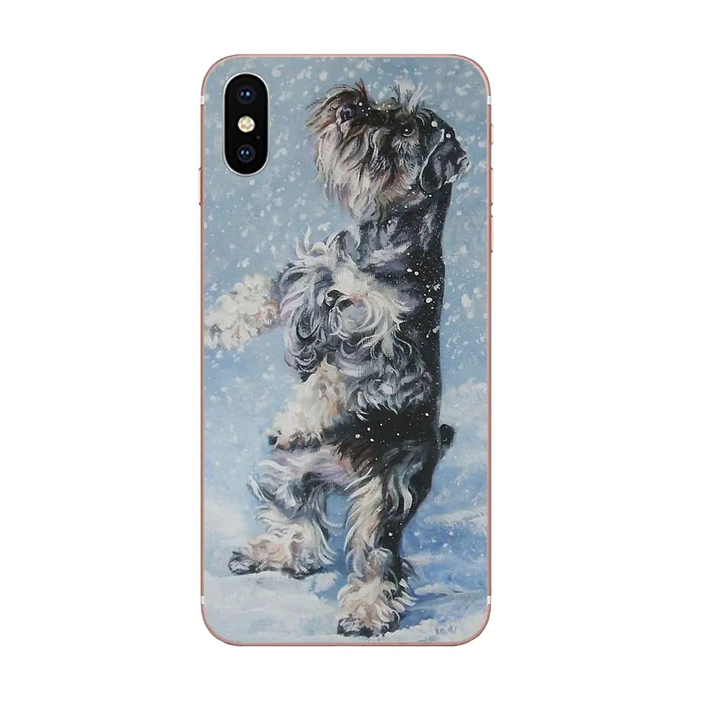 Мягкий футляр для телефона миниатюрный Шнауцер 39 Huawei NOVA 2 V20 Y3II Y5 Y5II Y6 Y6II Y7 Y9 G8 G9 GR3 GR5