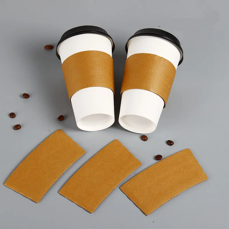 500 шт. одноразовые Бумага чашка изоляцией чашек для домашнего обихода