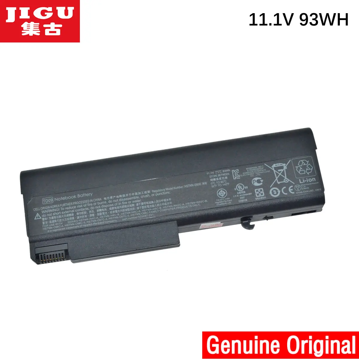 JIGU Оригинальный аккумулятор для ноутбука HP ProBook 6440b 6445b 6450 6450b 6530 6530b 6535 6535b 6540b 6545b 6550