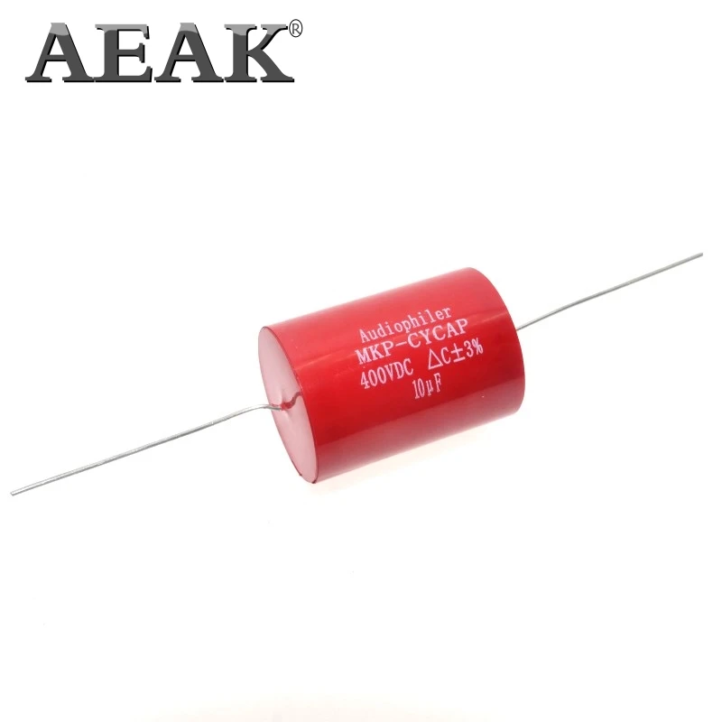 AEAK Audiophiler осевой MKP 250V 400V DC HIFI DIY аудио конденсатор для ламповых гитарных усилителей