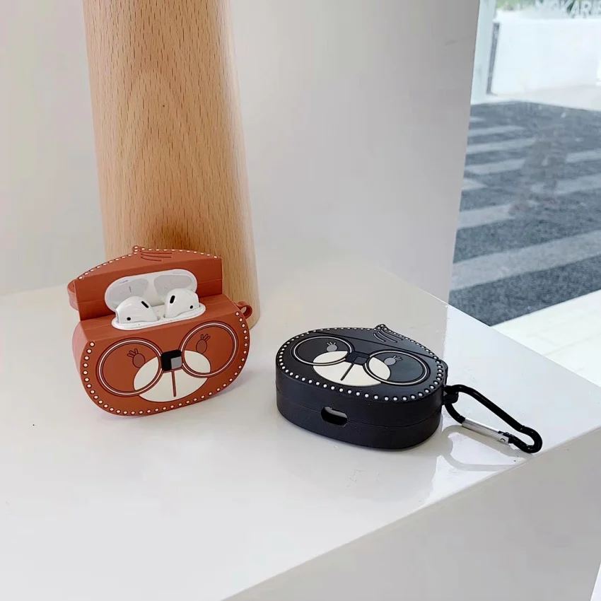 

Чехол для наушников Apple Airpods 1 2, футляр для наушников IMD
