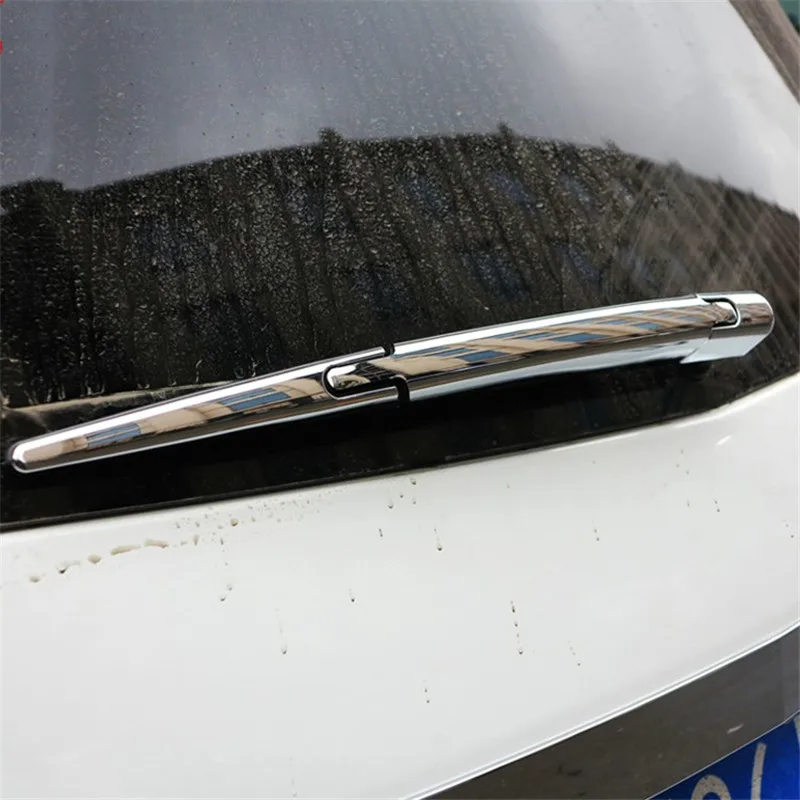 

WELKINRY for Benz GLK X204 2008 2009 2010 2011 2012 2013 2014 2015 ABS chrome rear tail window windshield windscreen wiper trim