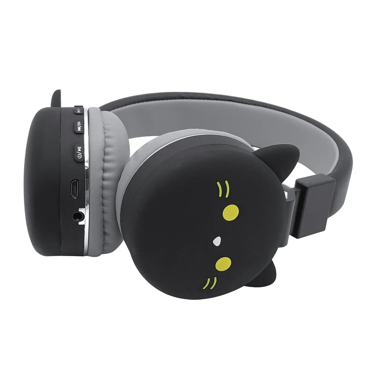 Bluetooth наушники детские складные с микрофоном и поддержкой NFC FM|Наушники