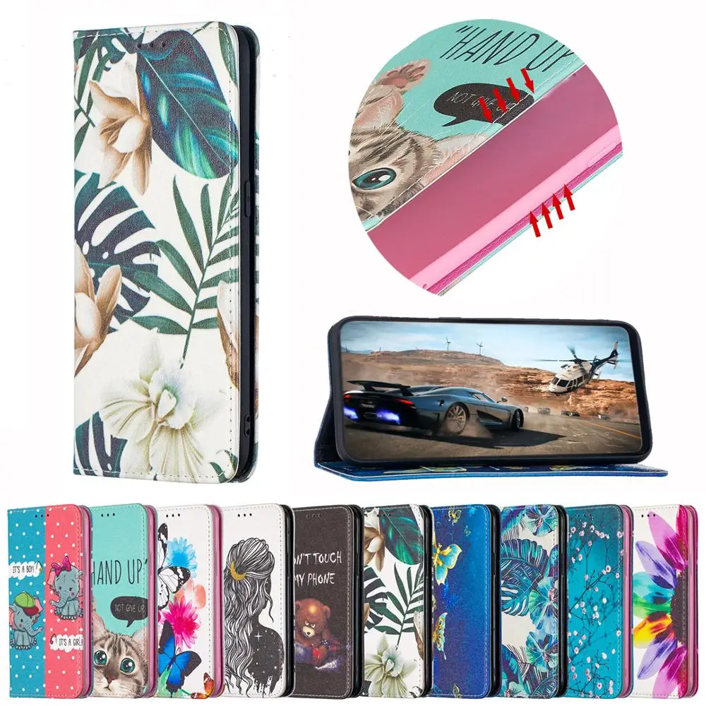 

Luxury Flip pu leather Case For huawei p smart 2021 Back Phone cover case for huawei p smart 2021 cases Capa Funda Coque