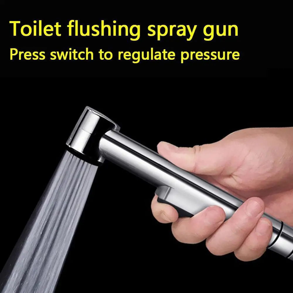 Хромированный распылитель ABS ручной для унитаза биде Shattaf принадлежности туалета