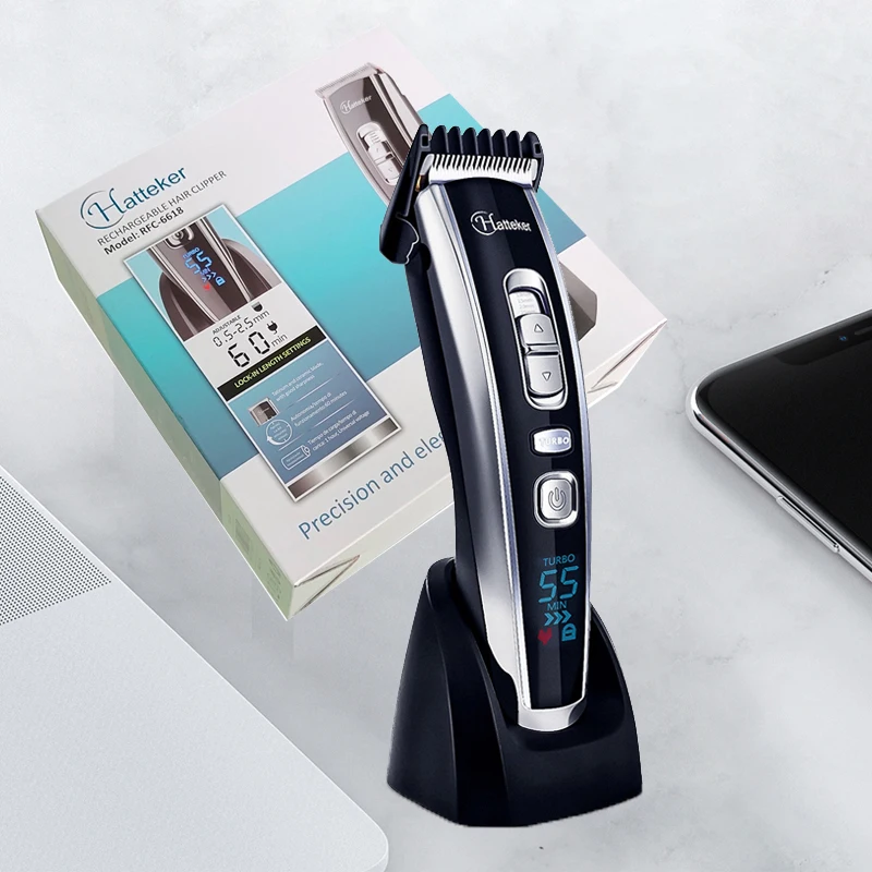 Профессиональный электрический триммер для волос Домашний перезаряжаемый с 7