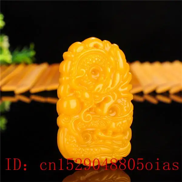 Натуральный желтый Нефритовый камень дракон кулон Китайский жадеит ювелирные