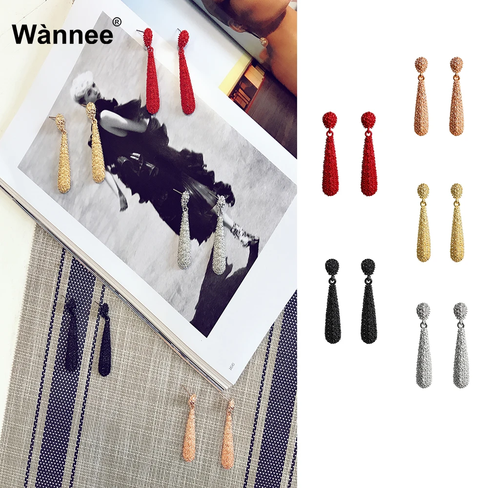 Стильные современные золотые серьги для женщин большие тяжелые африканские в